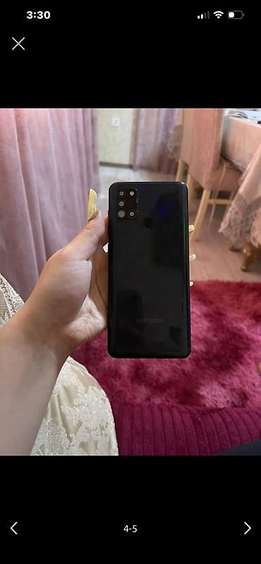 galaxy note 11: Samsung Galaxy A21S, 64 GB, rəng - Qara, Barmaq izi — 4