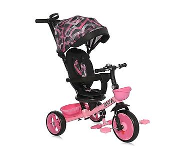 Dečiji bicikli: LORELLI TRICIKL REVEL – Pink Grunge Tricikl za decu uzrasta 12–60 — 1