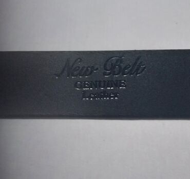 Kəmərlər: Kəmər, Təbii dəri, Yeni — 13