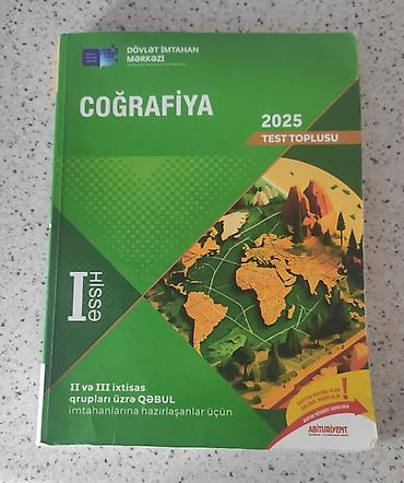 18 dyumlu velosiped: Məhsul: Coğrafiya – 2025 Test Toplusu (Hissə I) Təsvir: - Nəşriyyat — 1