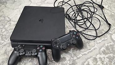 PS4 (Sony PlayStation 4): Sony PlayStation 4 Slim (чёрная) Комплектация: - консоль PS4 Slim; - — 8