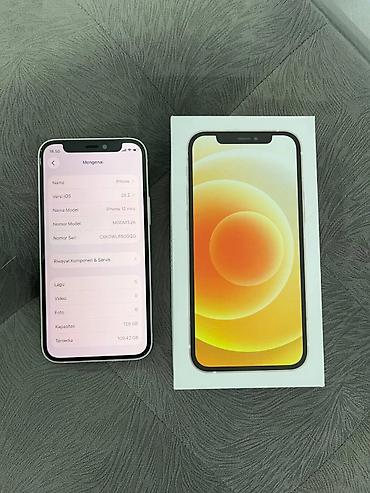 Apple iPhone: IPhone 12, 128 GB, Ağ, Zəmanət, Simsiz şarj, Face ID — 4