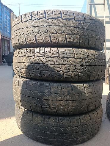 cordiant: Шины 185 / 75 / R 16, Зимняя шипованная, Б/у, Комплект, Легкий коммерческий транспорт (C/LT), Россия, Cordiant — 1