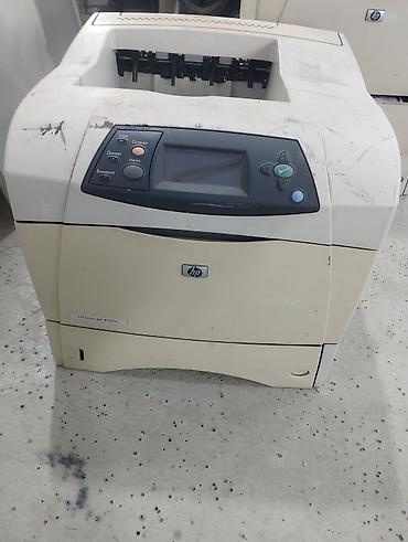 Принтеры: HP LaserJet 4350n — монохромный лазерный принтер для интенсивной — 4