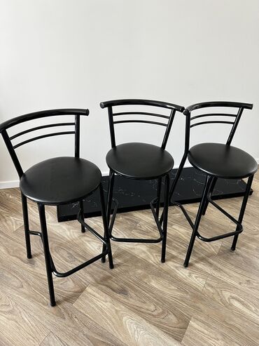 Stullar: Məhsul: 3 ədəd (3ü 55 manat) bar taburesi (qara) - Minimalist dizayn