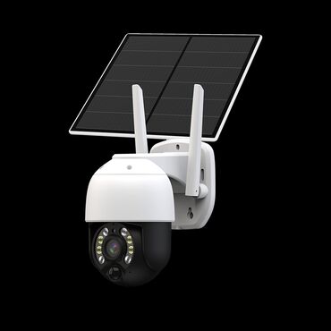 kamera sistemləri: SİM kart modeli ilə günbəz şəkilli günəş enerjisi ilə işləyən CCTV