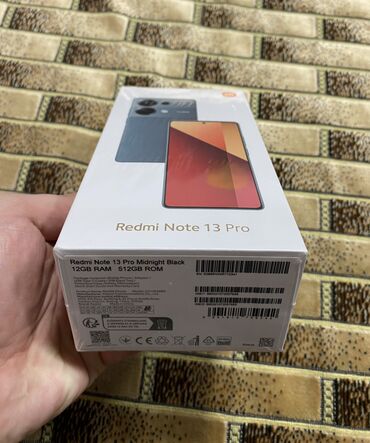 Redmi: Redmi, Redmi Note 13 Pro, Б/у, 512 ГБ, цвет - Черный, 1 SIM, 2 SIM