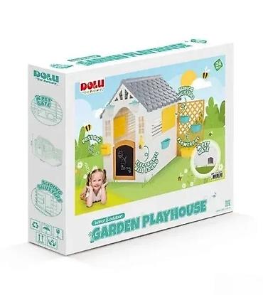 Sve za dečije igralište: Dečija baštenska kućica Dolu – Garden Playhouse - Prostrana plastična — 4