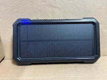 yettel ruter internet: Solarni power bank 20000 mAh sa bežičnim punjenjem i LED svetlom - — 3