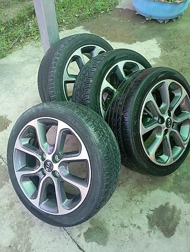 aimb g3: Комплект из 4 колес KIA: литые диски с шинами 195/45 R16 80H. - — 1