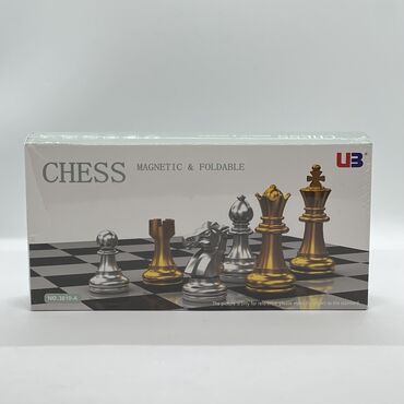 Шахматы: Шахматы магнитные. Магнитный классический шахматный набор среднего — 10