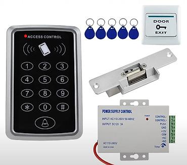 Qapı zamokları: Brulok və Şifrə ilə Girişə Nəzarət Dəsti – M203 Access Control Kit H — 1