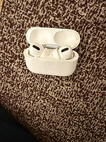 airpods pro 1: Yeni Simsiz (Bluetooth) Qulaqcıqlar, Apple, rəng - Ağ — 1