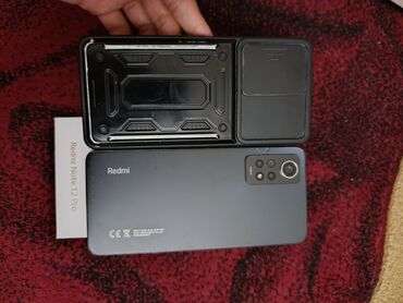 планшет ми 6: Redmi, Redmi Note 12 Pro+ 5G, Колдонулган, 256 ГБ, түсү - Кара, 1 SIM, 2 SIM
