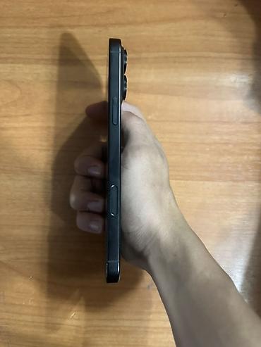 iphone z: IPhone 16 Pro Max, Б/у, 256 ГБ, Black Titanium, Чехол, Коробка, 89 % — 2