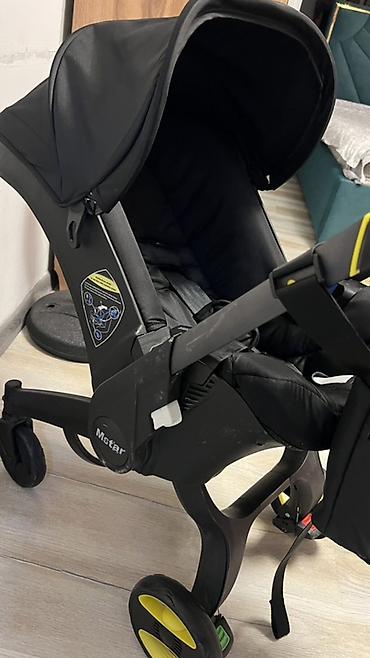 Коляски: Детская коляска-трансформер Mstar (черная) - Универсальная — 3