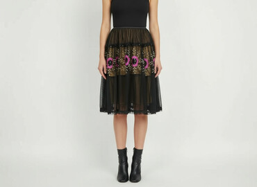 sukienki boho maxi na wesele: Spódnica damska, rozmiar S