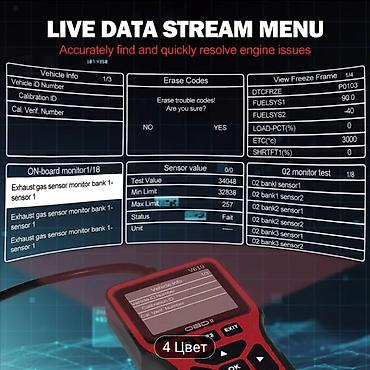 Аксессуары и тюнинг: OBD2 Diaqnostika Skanneri – 2025 model Güclü peşəkar OBD2 skaneri — 2