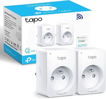 Modemlər və şəbəkə avadanlıqları: TAPO P100 (1-pack) Mini Smart Wi-Fi Socket ŞƏBƏKƏ Protokol: IEEE