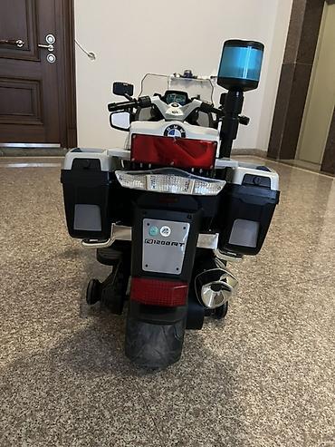 Игрушечный транспорт: Uşaq üçün elektrikli motosiklet – BMW R1200 RT Police stilində - — 2