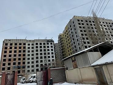кв манас: 1 комната, 50 м², Кок-Жар ж/м Элитка, 8 этаж, ПСО (под самоотделку) — 8
