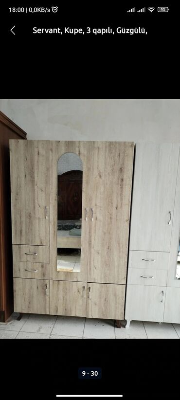 Dolablar: Yeni, 3 qapılı Düz dolab, Dolab-asılqan, Türkiyə -da lalafo.az — 9 Dolablar: Yeni, 3 qapılı Düz dolab, Dolab-asılqan, Türkiyə — 9