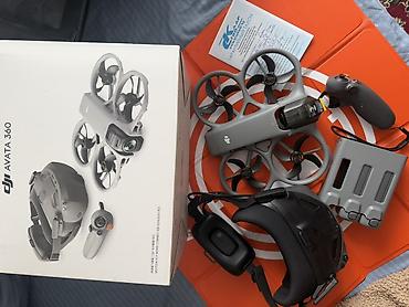 200 кг: DJI Avata 360 — комплект FPV-дрона с очками и контроллером движения — 1