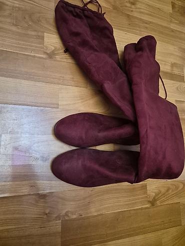 Сапоги: Qadınlar üçün qışlıq uzun çəkmələr - Model: dizüstü/over-the-knee - — 5