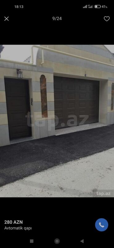 Həyət darvazaları: Avtomatik qaraj qapila — 15