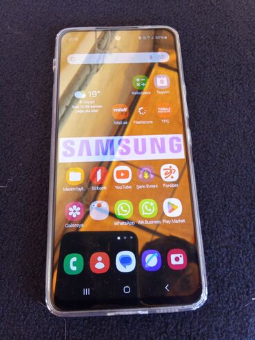 samsunq telefon: Samsung Galaxy A53 5G, 256 GB, rəng - Ağ, Sensor, Barmaq izi, Sənədlərlə
