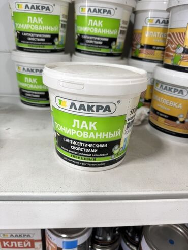 эмалированная кострюля: Лак тонированный от производителя "Лакра" с антисептическими
