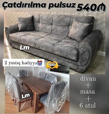 stol stul sumqayit: Divan və masa dəstləri — 1