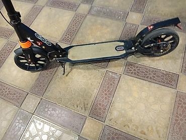 scooter samokatlar: Şəhər içi rahat hərəkət üçün yığcam skuter - Mexaniki (ayaqla — 1