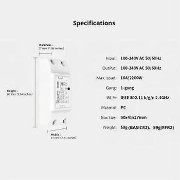 Prekidači: SONOFF SMART WIFI PREKIDAČ SONOFF R2 PREKIDAČ PAMETNA KUĆA | Smart — 15