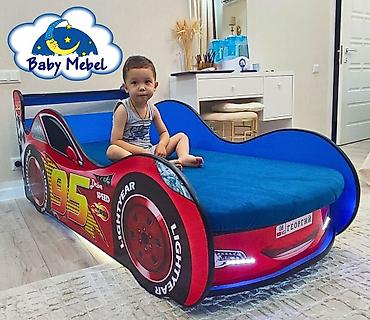 Детские односпальные кровати: Детская односпальная кровать, Новый, Для девочки, Для мальчика, С матрасом, ДСП, Бесплатная доставка — 10