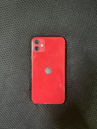 Apple iPhone: IPhone 11, Б/у, 128 ГБ, Красный