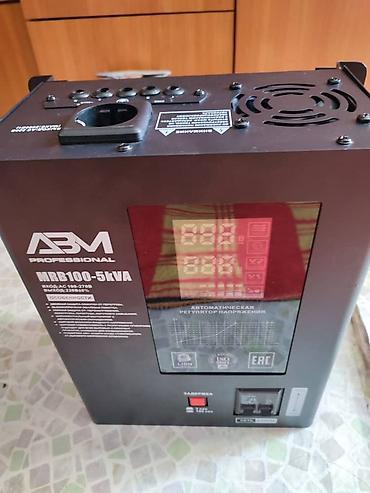 argb controller: Стабилизатор напряжения ABM Professional MRB100-5kVA - Тип — 1