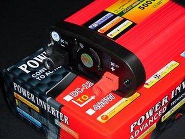 Pretvarači napona: Pretvarač napona – Power Inverter 500W - Ulaz: 12V DC (auto — 10