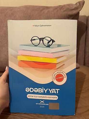 Testlər: Məhsul: “Ədəbiyyat – YAT” (Yalçın Qəhrəmanov), Güvənnəşrləri, 2024 — 1