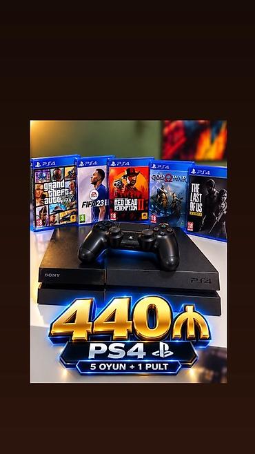 nvidia gtx 1080 ti: PlayStation 4 (PS4) paketi Komplekt: - PS4 konsolu (Sony) - 1 ədəd — 1