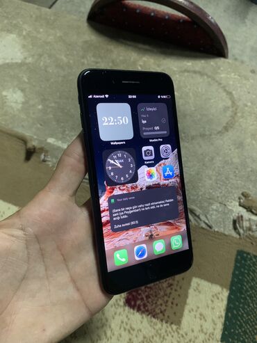ayfon 3: IPhone 7 Plus, 128 GB, Qara, Barmaq izi
