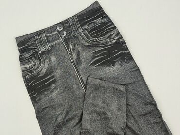 legginsy damskie czarne nieprześwitujące: Legginsy damskie, S