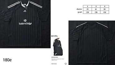 Majice: Men's T-shirt Balenciaga, bоја - Siva — 8