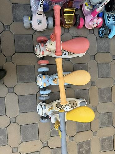 Детские самокаты: Детский самокат, Трёхколёсный — 6