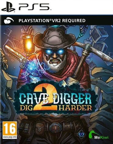 игры на ps 2: Оригинальный диск !!! Cave Digger 2: Dig Harder - приключенческая игра