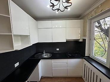 kant flat: 3 комнаты, 57 м², ул. Боконбаева / Гоголя 104 серия, 5 этаж, Косметический ремонт — 2