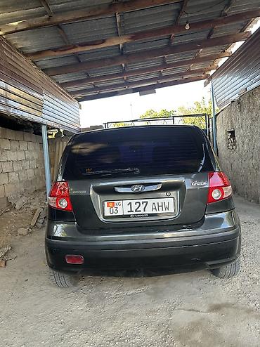 Унаа: Hyundai Getz: 2003 г., 1.4 л, Кол менен иштөөчү, Бензин, Хетчбек — 6
