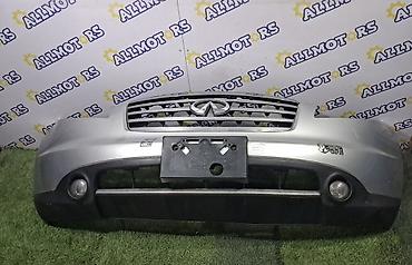 fx35: Infiniti FX35, v 3.5, 2006 год, передний бампер - Оригинальная — 1