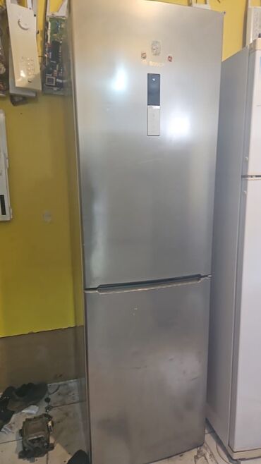 Soyuducular: 2 qapılı Bosch Soyuducu Satılır, rəng - Boz