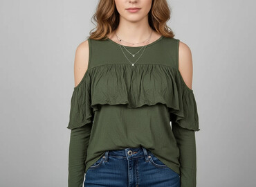 koszulka ysl damska: New Look, Women's blouse, size XL (EU 42)